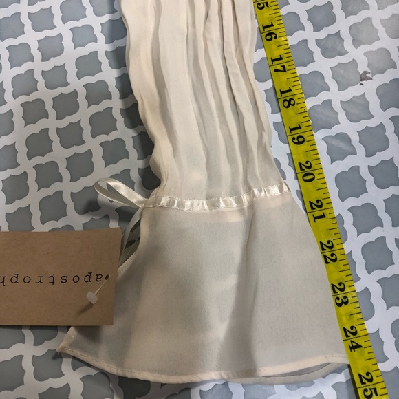 Apostrophe NWT women’s sheer crinkle  top Size S - Picture 7 of 15